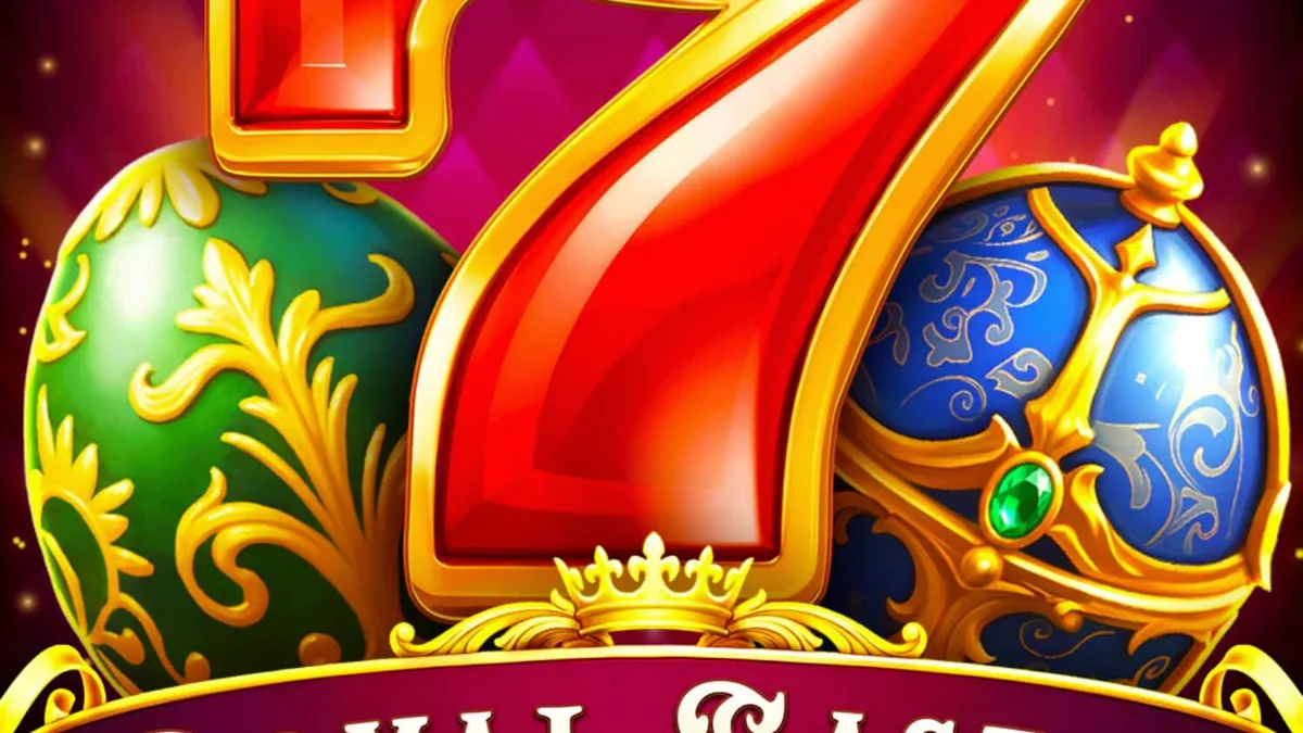 Tampilan visual slot Royal Easter dengan tema telur Fabergé yang mewah